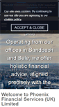 Mobile Screenshot of phoenixfinserv.com